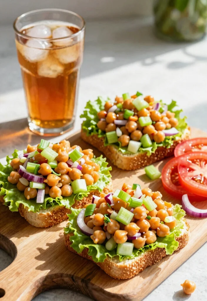 19 Affordable Family Meals for Tight Budgets (Grocery List Included) - 3. Chickpea Salad Sandwiches 1