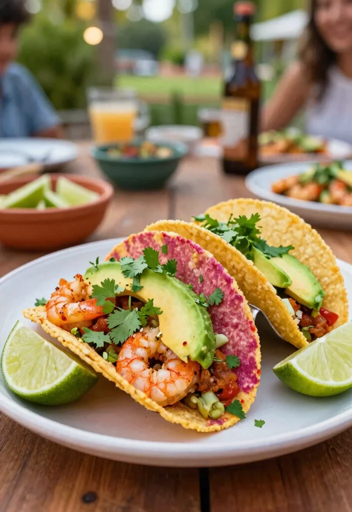 19 Air Fryer Meals for Family Healthy & Oil-Free - 11. Air Fryer Shrimp Tacos 1