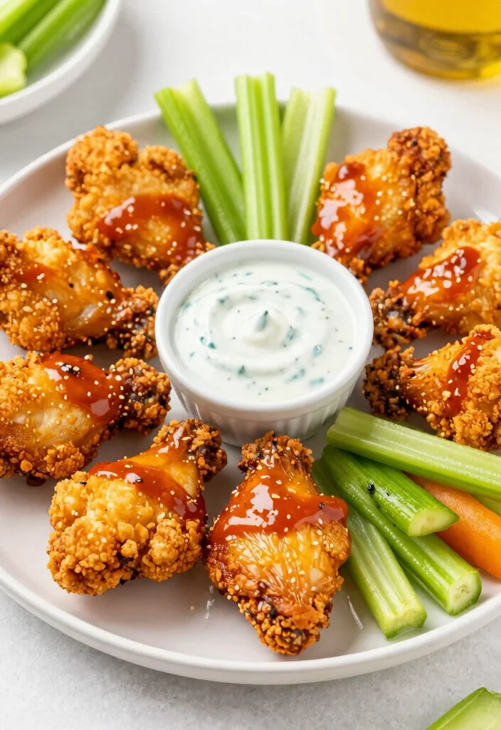 19 Air Fryer Meals for Family Healthy & Oil-Free - 6. Air Fryer Cauliflower Wings 1