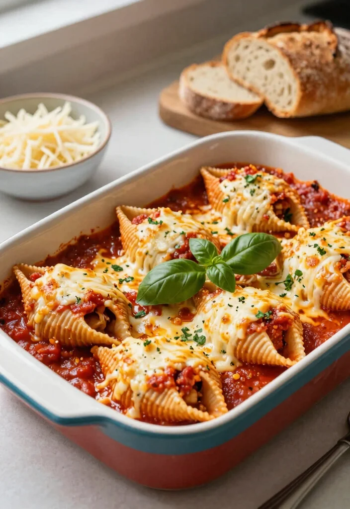 19 Best Meals to Take to a Family in Need (Meal Train Ideas) - 10. Spinach and Cheese Stuffed Shells 1