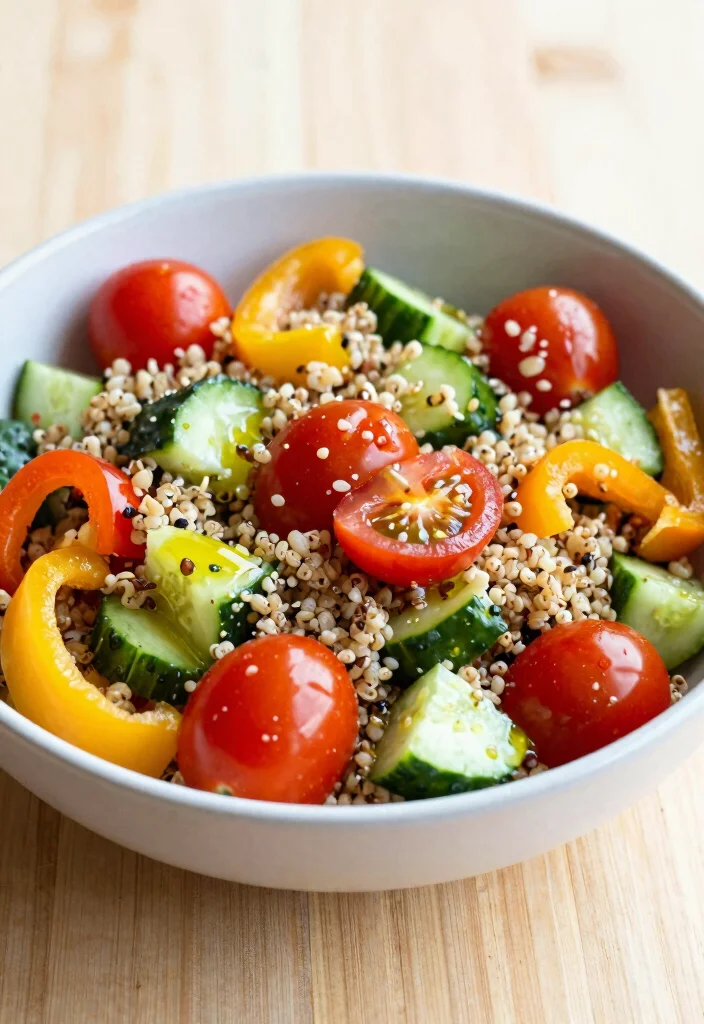 19 Best Meals to Take to a Family in Need (Meal Train Ideas) - 17. Vegetable Quinoa Salad 1