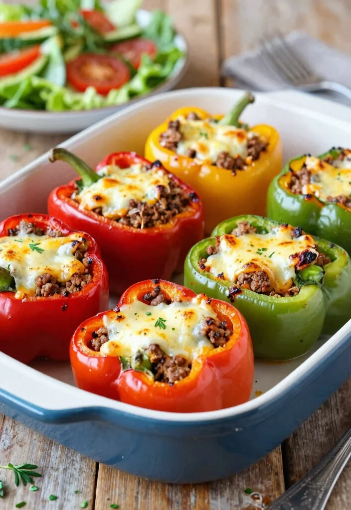 19 Best Meals to Take to a Family in Need (Meal Train Ideas) - 3. Stuffed Bell Peppers 1