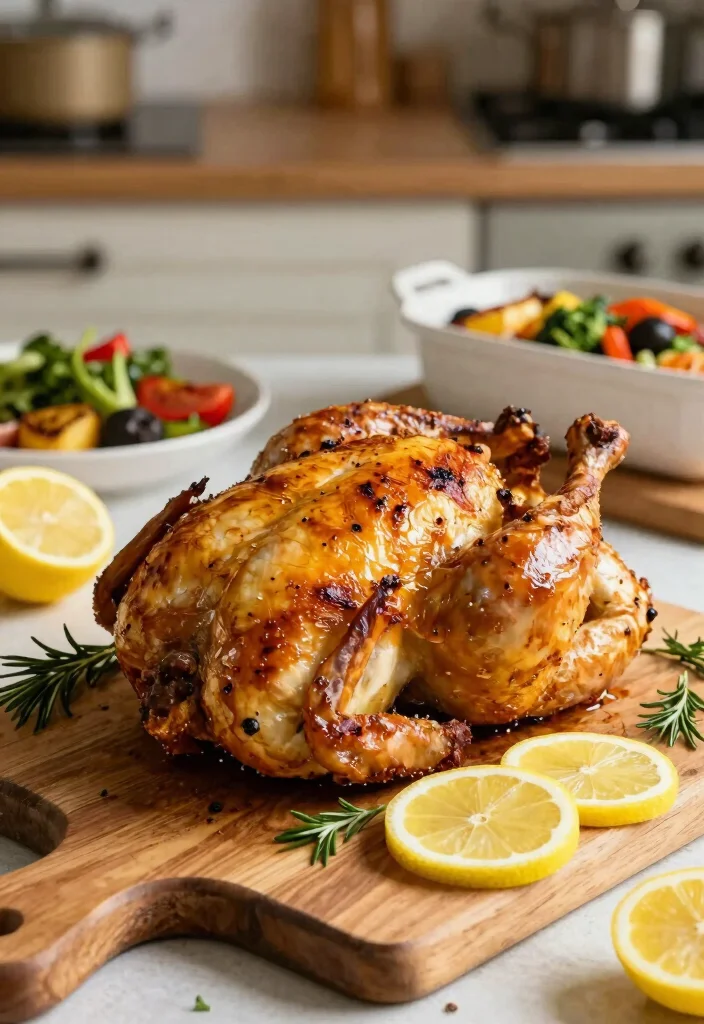 19 Easy Large Family Meals That Will Save Your Weeknights - 12. Lemon Garlic Roasted Chicken 1