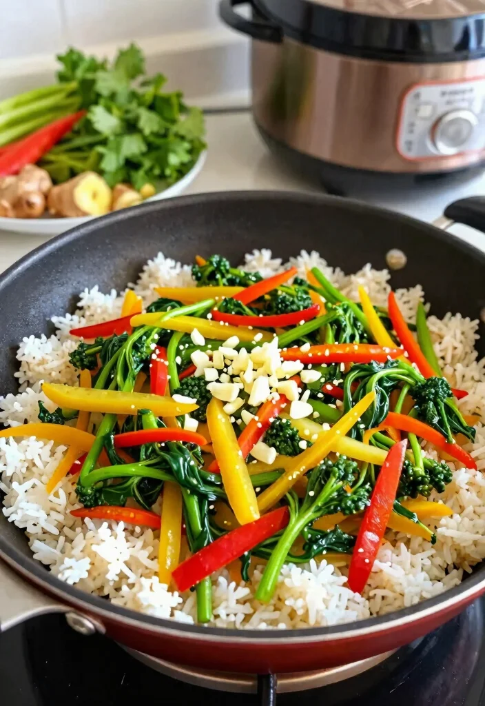19 Easy Large Family Meals That Will Save Your Weeknights - 3. Vegetable Stir-Fry with Rice 1