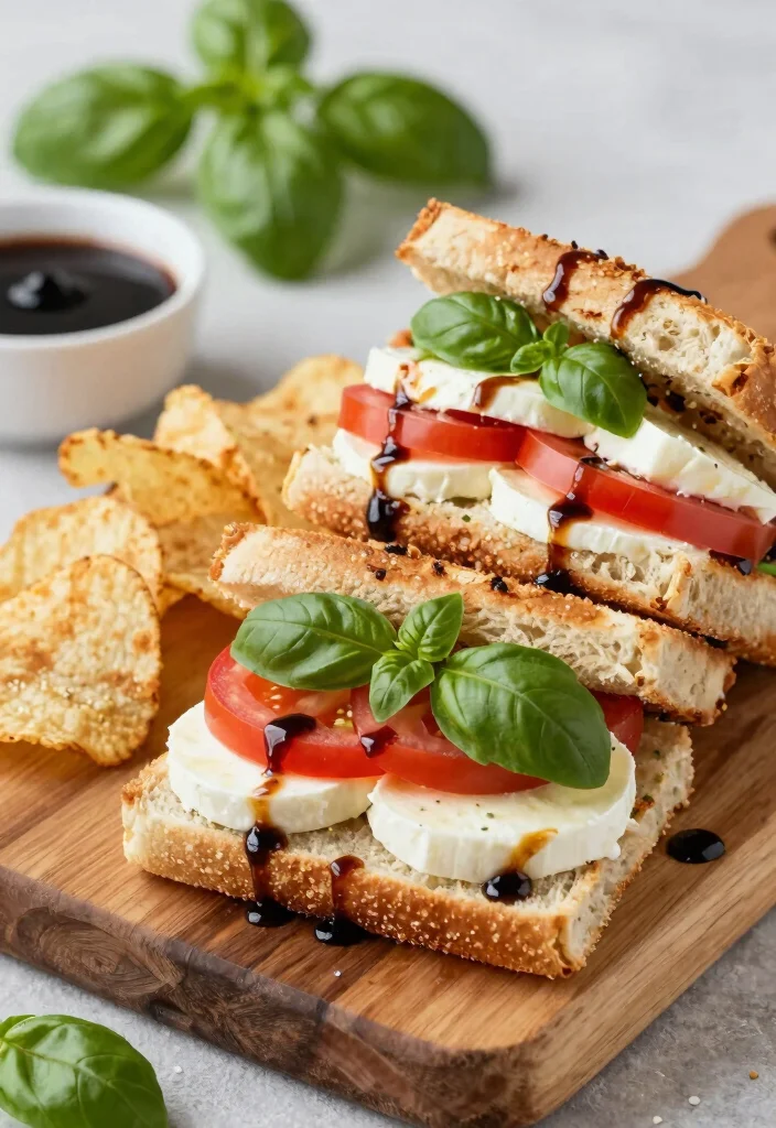 19 Easy Lunch Meals for Family: Quick Weekend Ideas - 5. Caprese Sandwiches 1