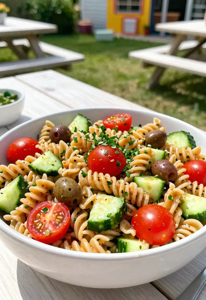 19 Family BBQ Ideas Food & Sides for Summer Grilling - 12. Whole Wheat Pasta Salad 1
