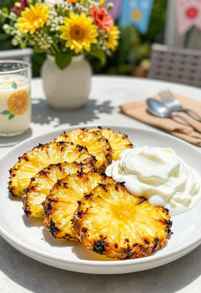 19 Family BBQ Ideas Food & Sides for Summer Grilling - 14. Grilled Pineapple Slices 1