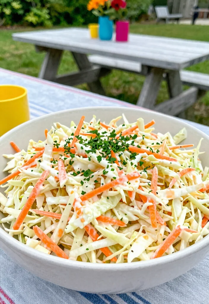 19 Family BBQ Ideas Food & Sides for Summer Grilling - 18. Creamy Coleslaw 1
