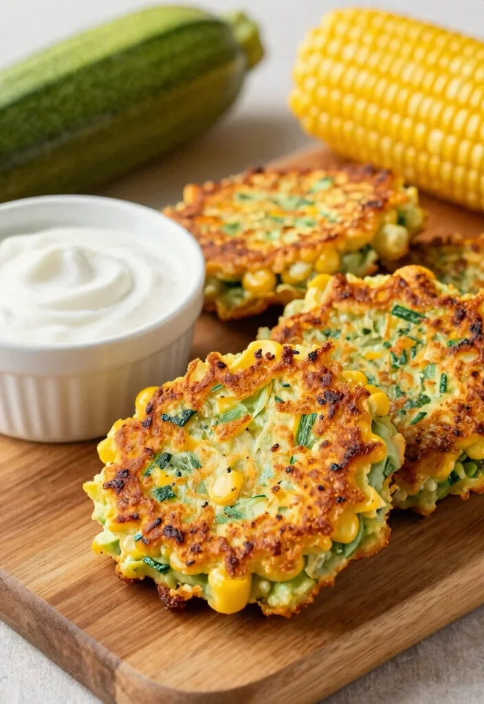 19 Family Friendly Slow Cooker Meals for Busy Moms - 18. Zucchini and Corn Fritters 1