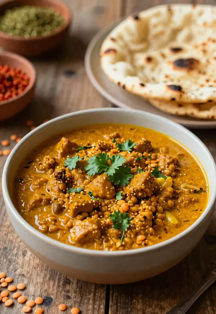 19 Family Friendly Slow Cooker Meals for Busy Moms - 7. Lentil Curry 1