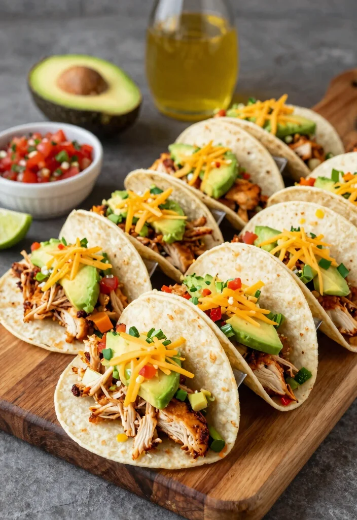 19 Family Friendly Slow Cooker Meals for Busy Moms - 8. Chicken Tacos 1