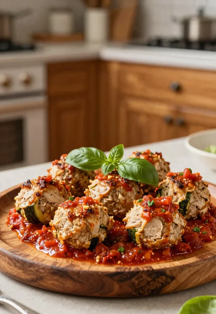 19 High Protein Low Calorie Family Meals That Are Filling - 3. Turkey and Zucchini Meatballs 1