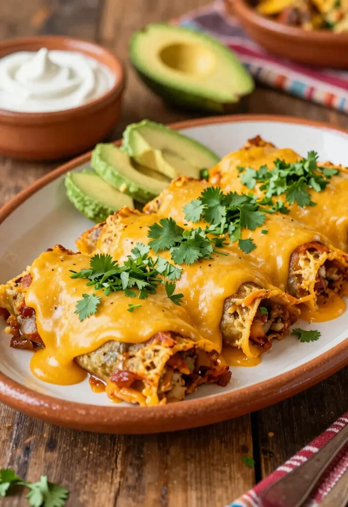19 Instant Pot Large Family Meals (From Pot to Table Fast) - 13. Instant Pot Enchiladas 1