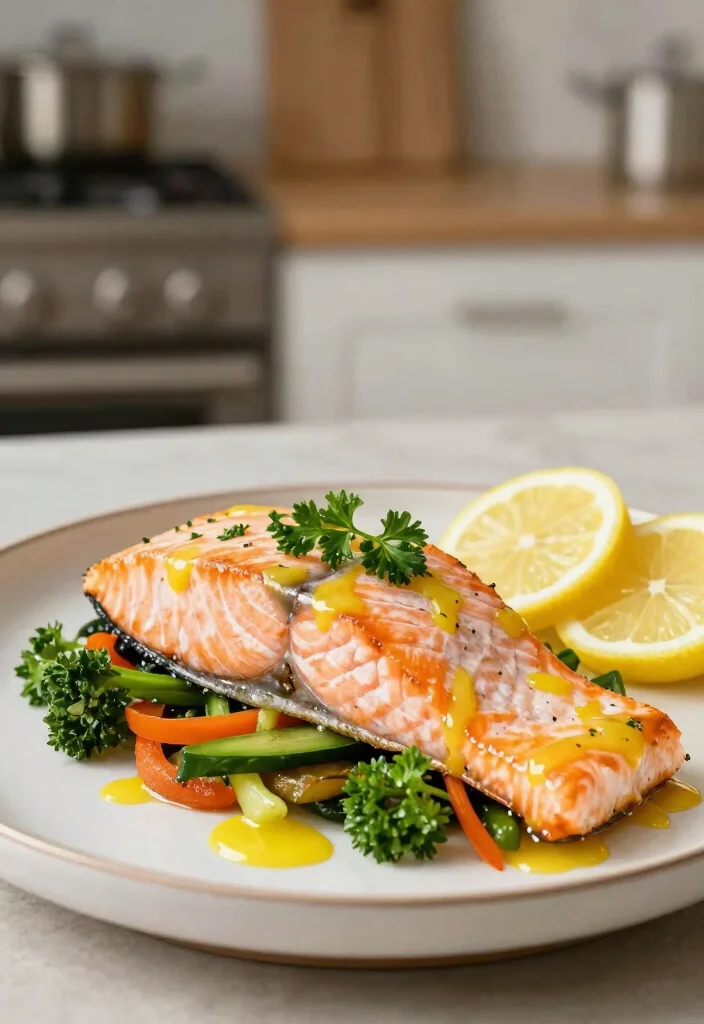 19 Instant Pot Large Family Meals (From Pot to Table Fast) - 5. Lemon Garlic Salmon 1