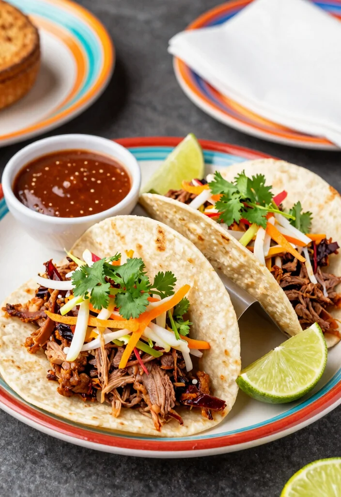 19 Instant Pot Large Family Meals (From Pot to Table Fast) - 7. Pulled Pork Tacos 1