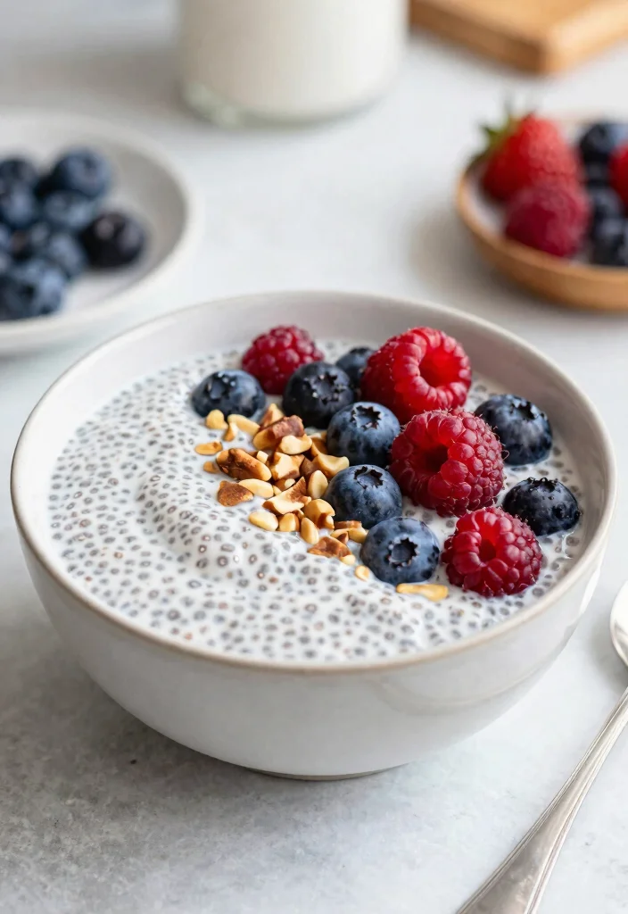 19 Whole 30 Family Meals Kids Will Love (Compliant & Tasty) - 19. Berry Chia Pudding 1