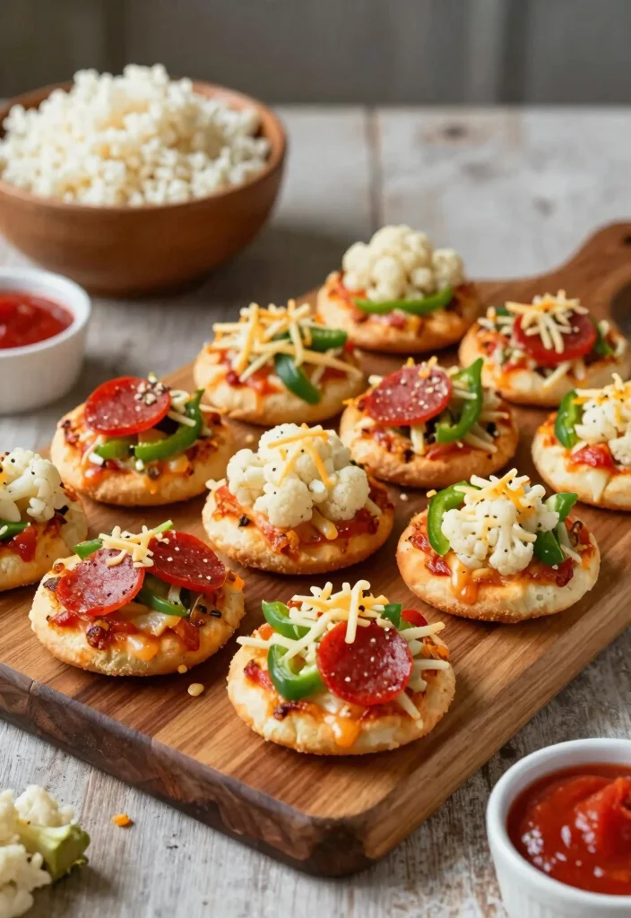 19 Whole 30 Family Meals Kids Will Love (Compliant & Tasty) - 2. Cauliflower Pizza Bites 1