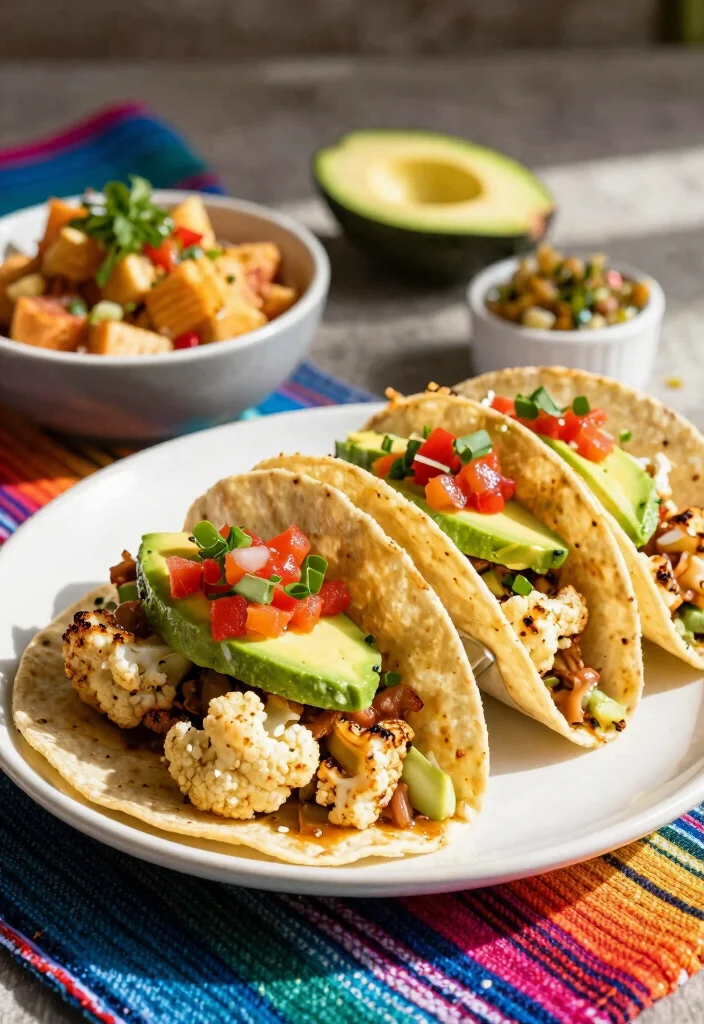 20 Cheap Healthy Meals for Families on a Tight Budget - 15. Cauliflower Tacos 1