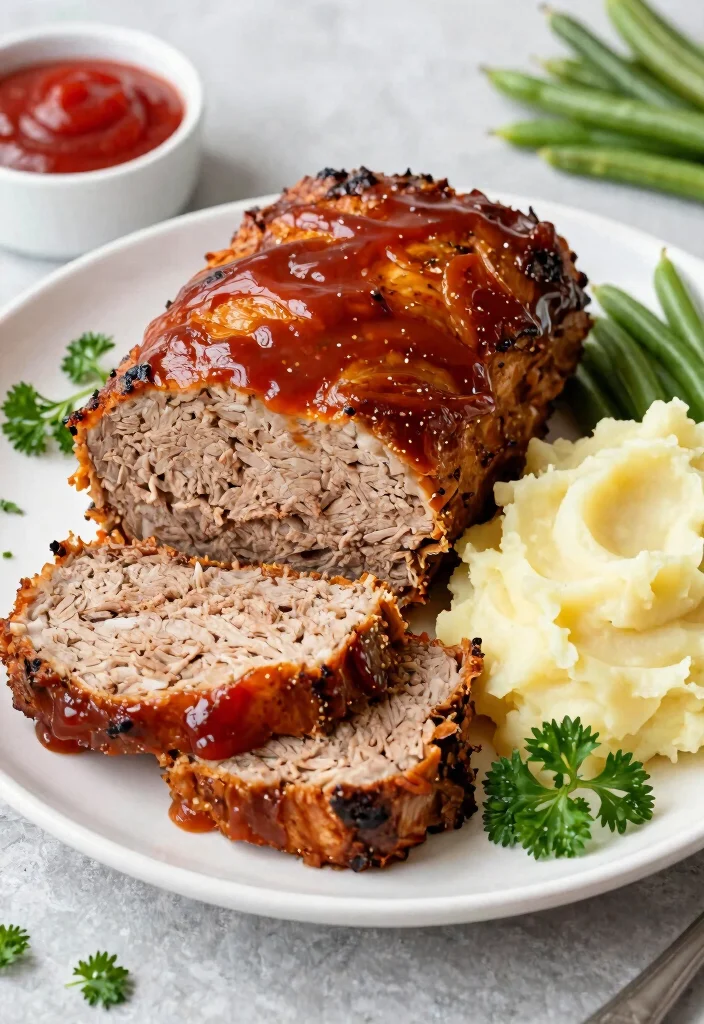 20 Easy Healthy Dinner Recipes for Family (Budget Friendly Guide) - 11. Healthy Turkey Meatloaf 1