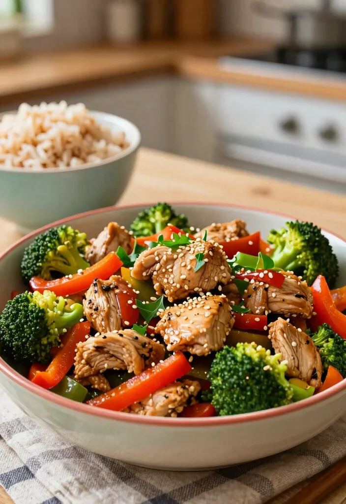 20 Easy Healthy Dinner Recipes for Family (Budget Friendly Guide) - 3. Chicken Stir-Fry with Vegetables 1
