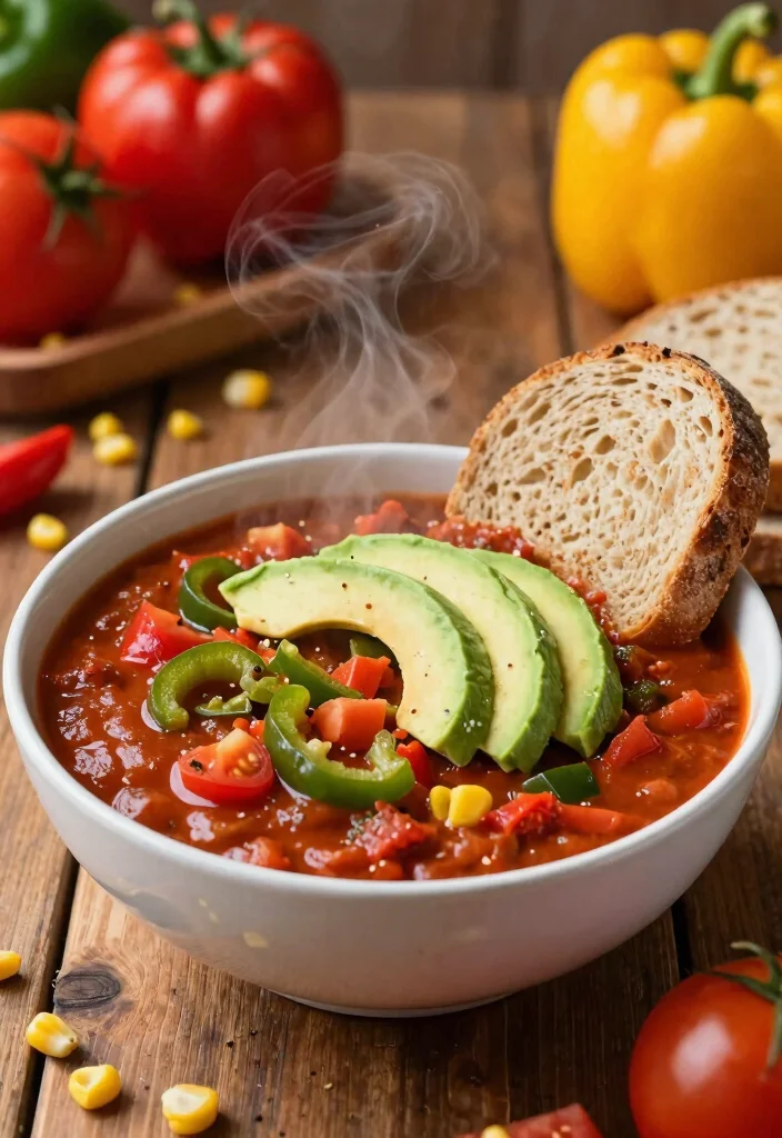 20 Easy Healthy Dinner Recipes for Family (Budget Friendly Guide) - 4. Veggie-Packed Chili 1
