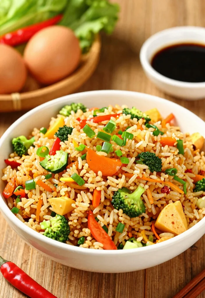 20 Easy Healthy Dinner Recipes for Family (Budget Friendly Guide) - 8. Quick and Easy Veggie Fried Rice 1