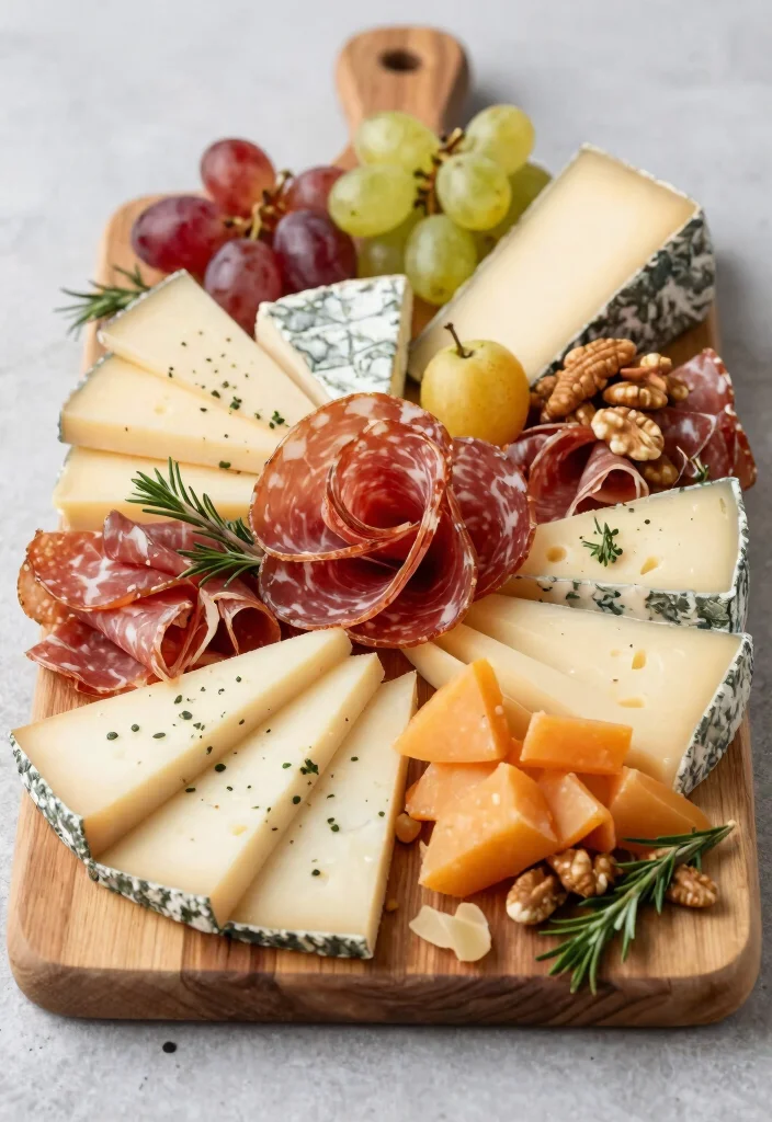 20 Family Reunion Food Ideas to Feed a Giant Crowd Easily - 15. Cheese and Charcuterie Board 1