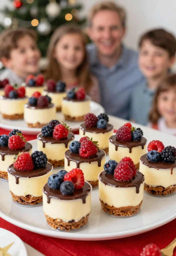 20 Family Reunion Food Ideas to Feed a Giant Crowd Easily - 20. No-Bake Cheesecake Cups 1