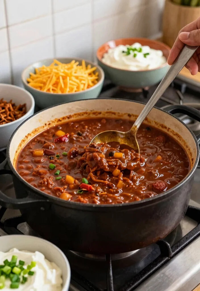 20 Family Reunion Food Ideas to Feed a Giant Crowd Easily - 7. Chili Con Carne 1