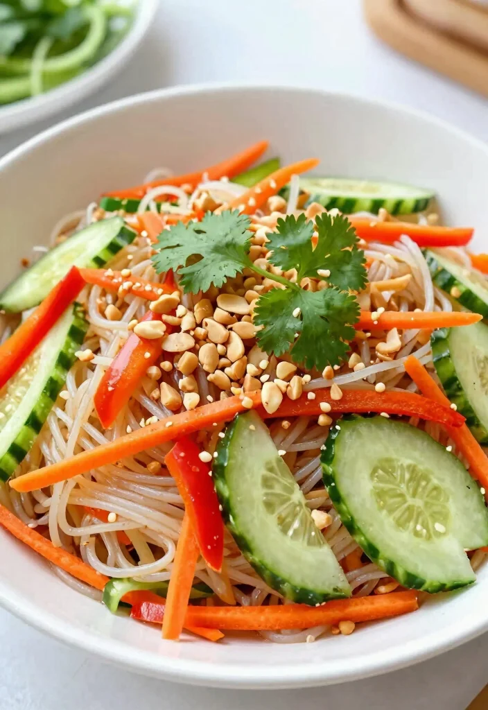 20 Family Style Meals Perfect for Sharing at the Dinner Table - 19. Thai Peanut Noodle Salad 1
