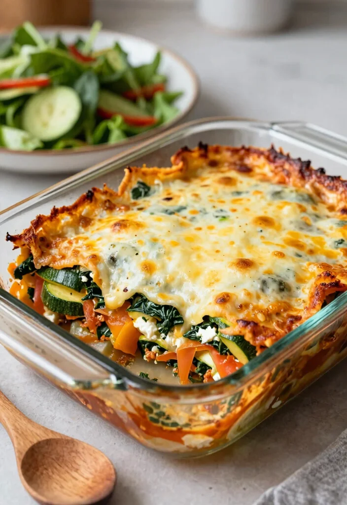 20 Family Style Meals Perfect for Sharing at the Dinner Table - 4. Vegetable Lasagna 1