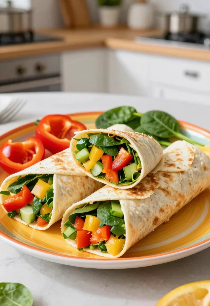 20 Healthy Family Meals Picky Eaters Won't Complain About - 10. Veggie-Packed Breakfast Burritos 1