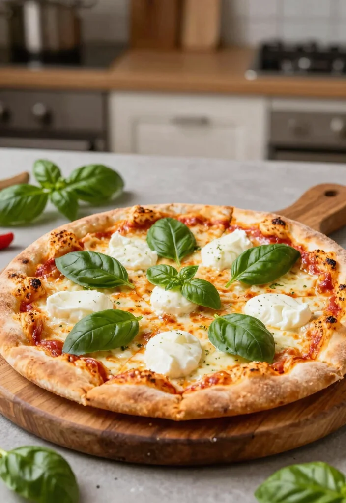 20 Healthy Family Meals Picky Eaters Won't Complain About - 12. Margherita Pizza with Cauliflower Crust 1