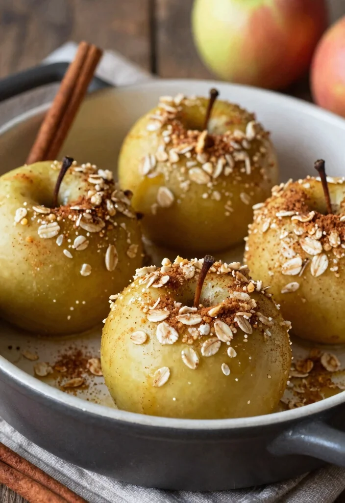 20 Healthy Family Meals Picky Eaters Won't Complain About - 16. Baked Apples with Cinnamon Oat Topping 1