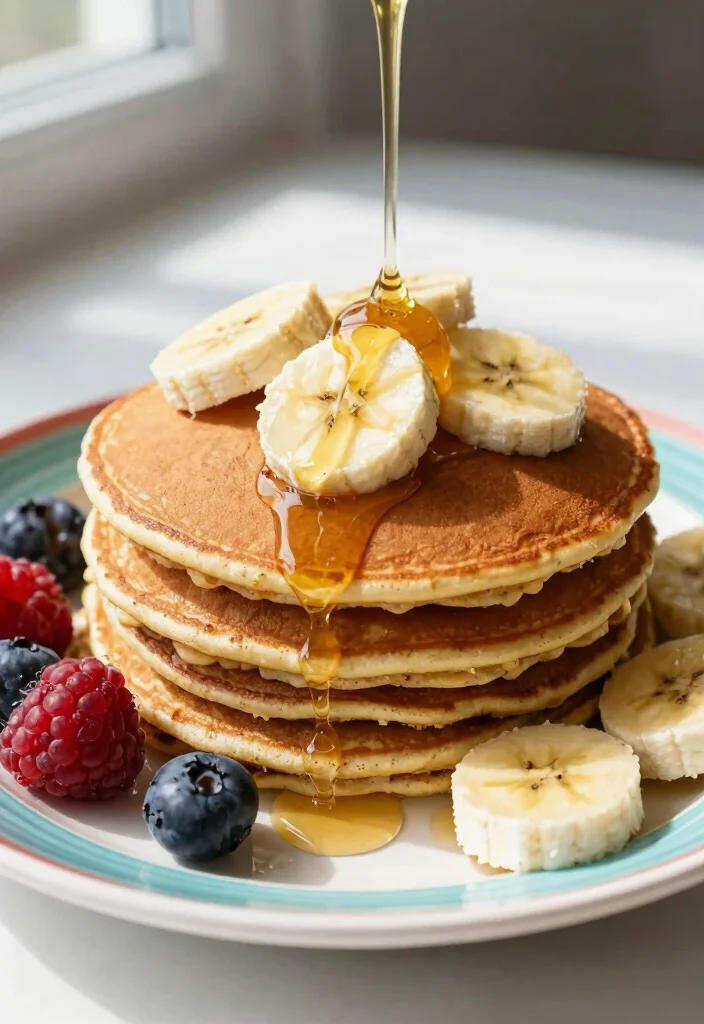 20 Healthy Family Meals Picky Eaters Won't Complain About - 6. Banana-Oatmeal Pancakes 1