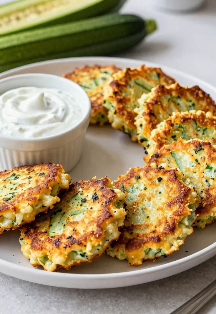 20 Healthy Family Meals Picky Eaters Won't Complain About - 8. Zucchini & Cheese Fritters 1