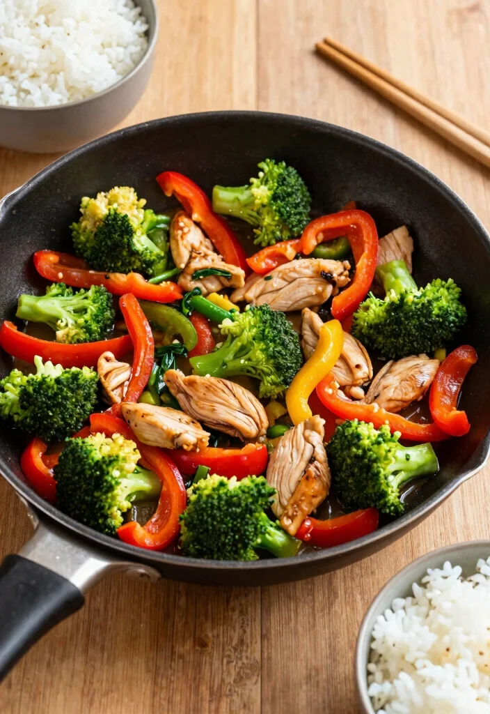 20 Low Carb Meals for the Whole Family (No Separate Dinners!) - 17. Chicken and Vegetable Stir-Fry 1
