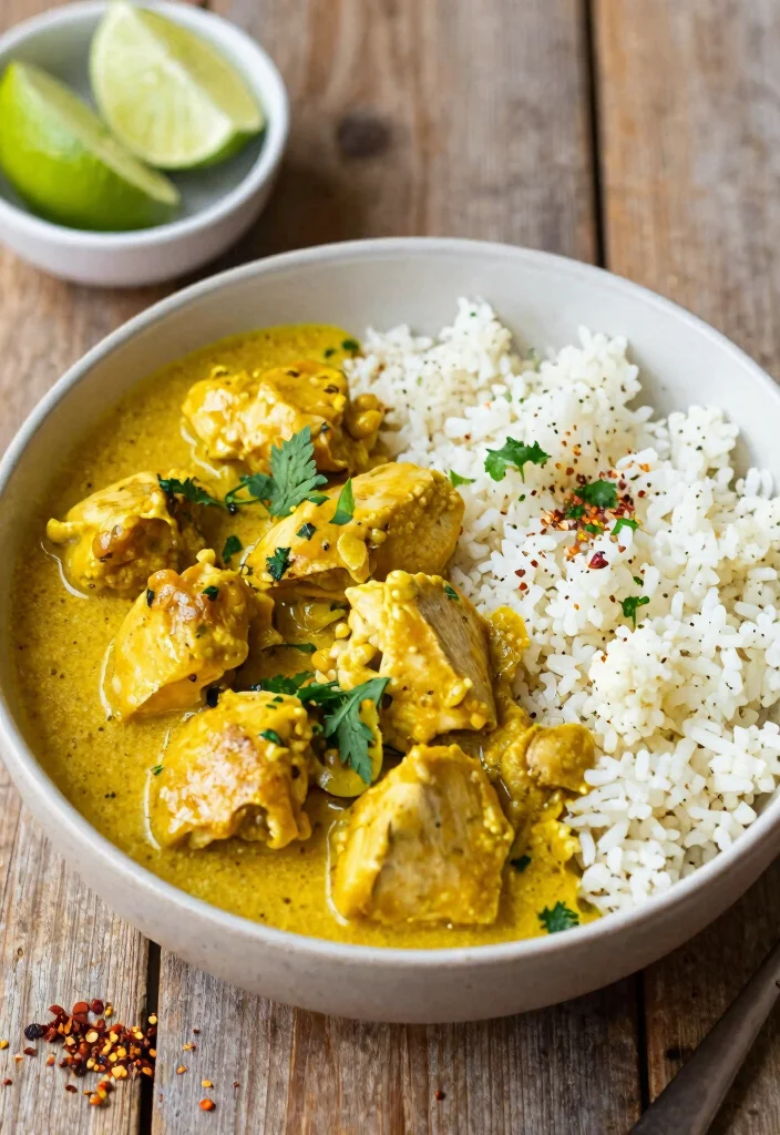 20 Low Carb Meals for the Whole Family (No Separate Dinners!) - 20. Coconut Curry Chicken 1