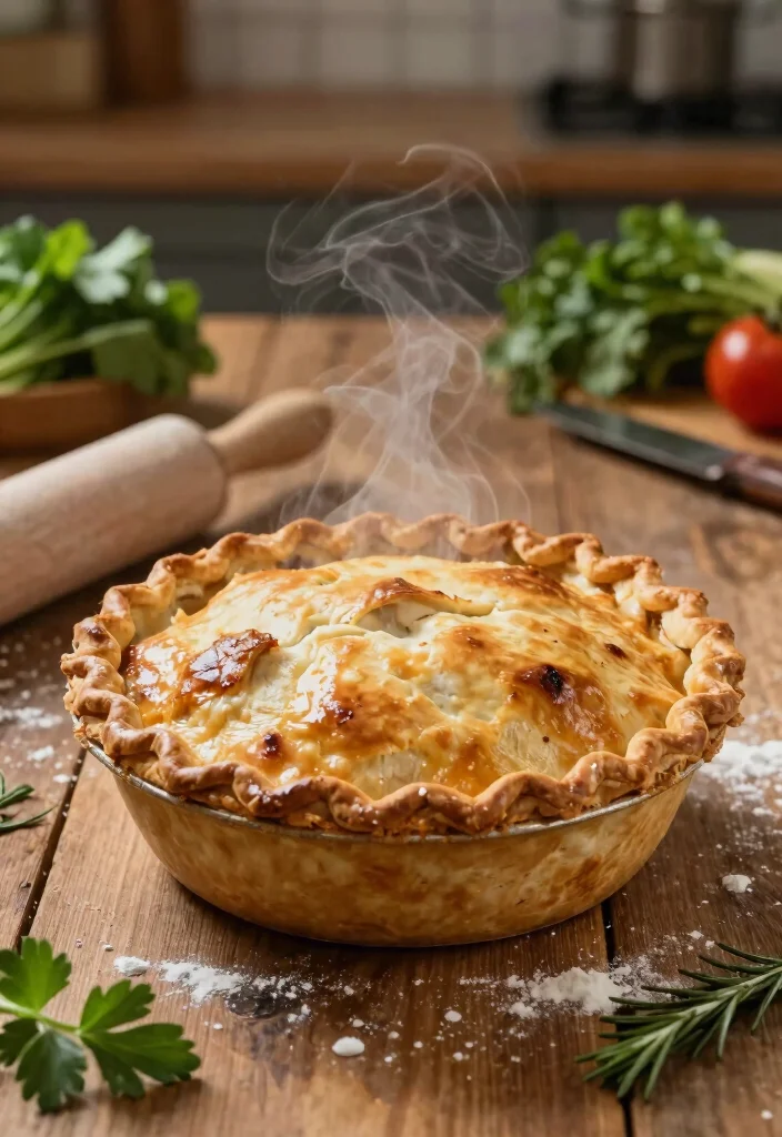 20 Soul Food Dinner Ideas Black Family Traditions (Classic & Modern) - 12. Chicken Pot Pie 1
