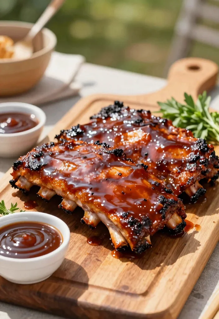 20 Soul Food Dinner Ideas Black Family Traditions (Classic & Modern) - 16. Southern BBQ Ribs 1