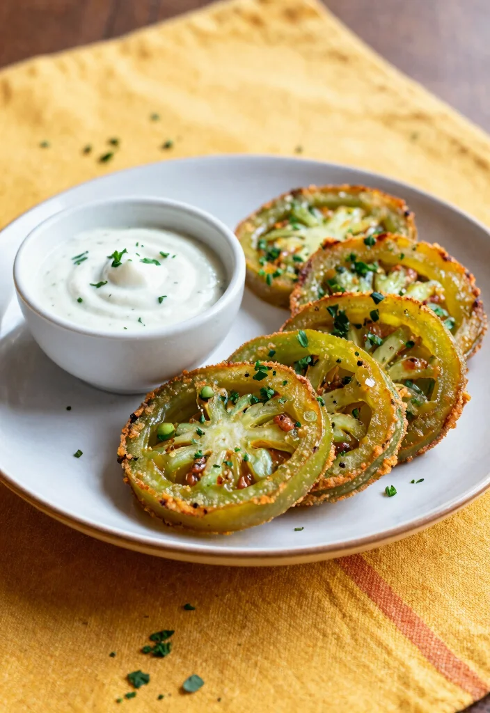 20 Soul Food Dinner Ideas Black Family Traditions (Classic & Modern) - 19. Fried Green Tomatoes 1