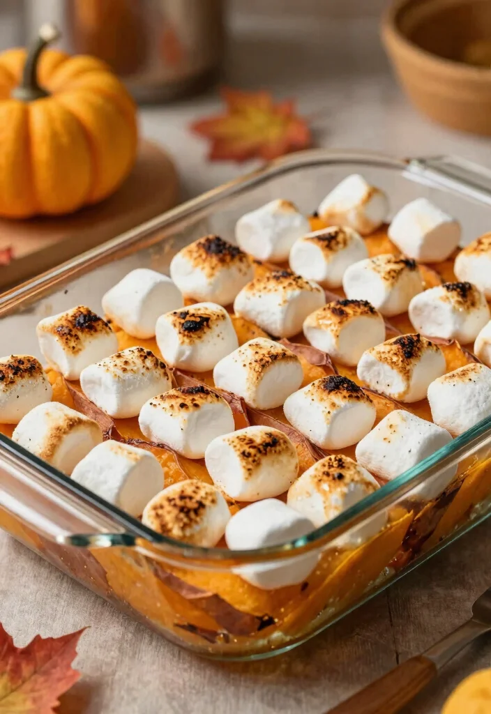 20 Soul Food Dinner Ideas Black Family Traditions (Classic & Modern) - 4. Sweet Potatoes with Marshmallows 1