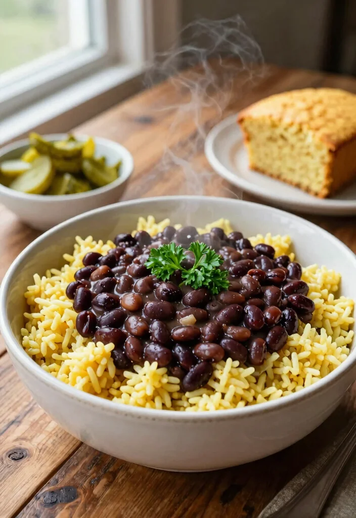 20 Soul Food Dinner Ideas Black Family Traditions (Classic & Modern) - 5. Black Eyed Peas and Rice 1