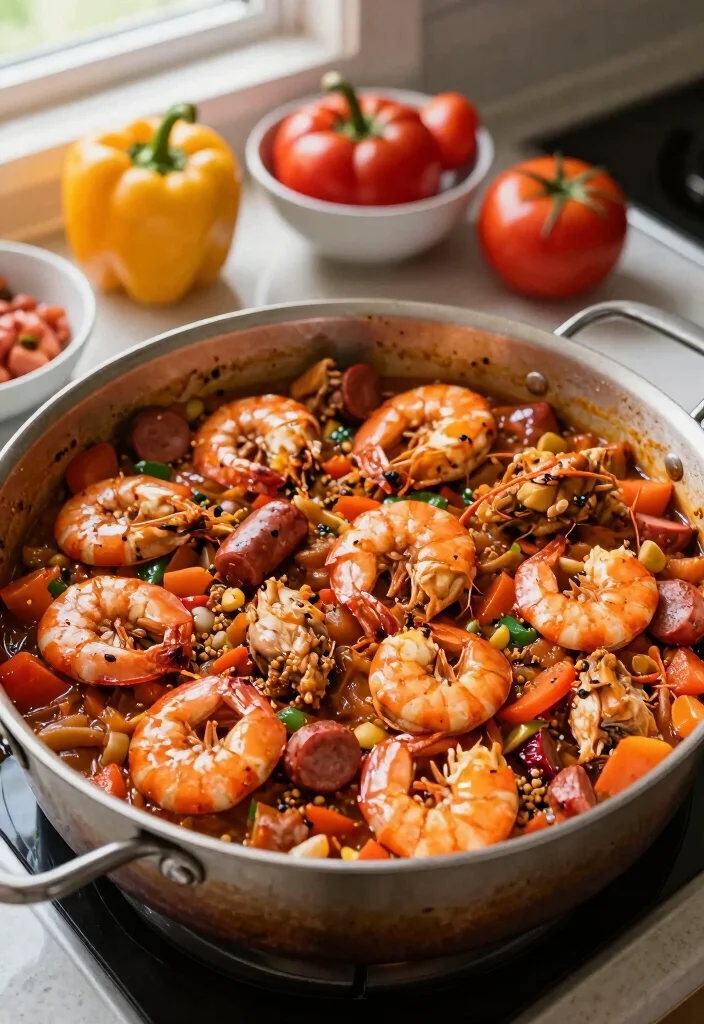 20 Soul Food Dinner Ideas Black Family Traditions (Classic & Modern) - 7. Jambalaya 1