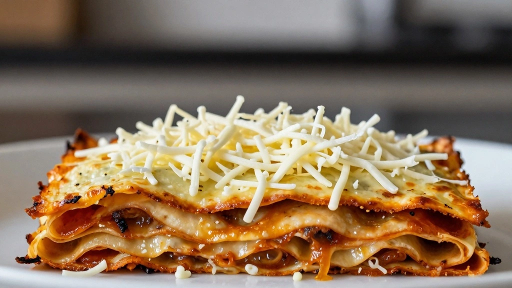 The Best Easy Beef Lasagna Recipe for Family (No-Boil Noodles) - Step 6: Final Layer and Cheese 1