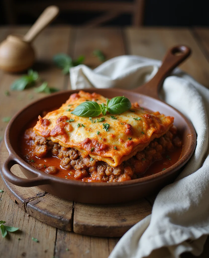 The Best Easy Beef Lasagna Recipe for Family (No-Boil Noodles) - Step 8: Rest and Serve 1