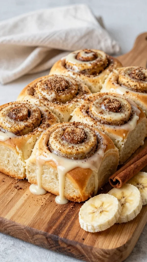 11 Banana Bread Cinnamon Rolls Recipes for a Sweet and Cozy Homemade Bake - 1. Classic Banana Bread Cinnamon Rolls 1