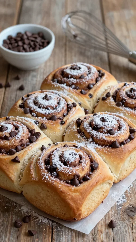 11 No Rise Cinnamon Rolls Recipes for Fast, Easy, Fresh-from-the-Oven Treats - 2. Chocolate Chip No Rise Cinnamon Rolls 1