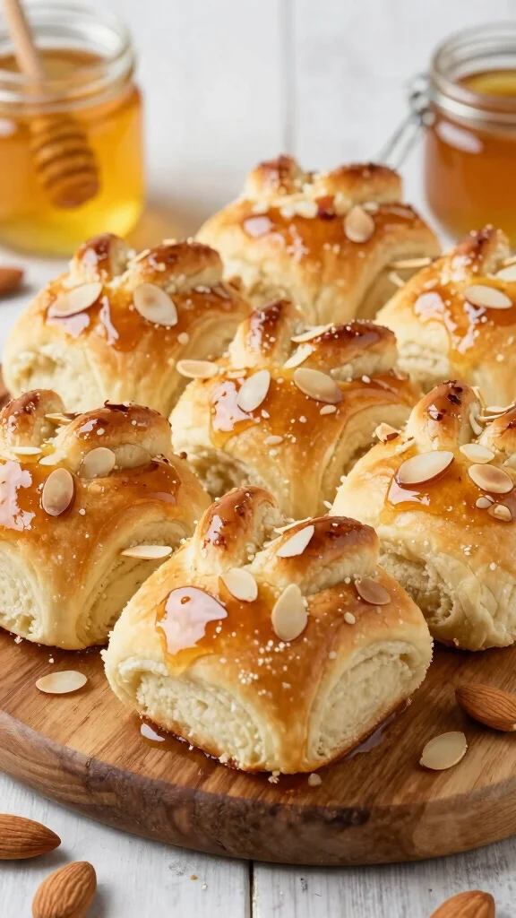12 Bunny Cinnamon Rolls for Easter That Are Cute, Festive, and Fun to Bake - 8. Honey Almond Bunny Rolls 1