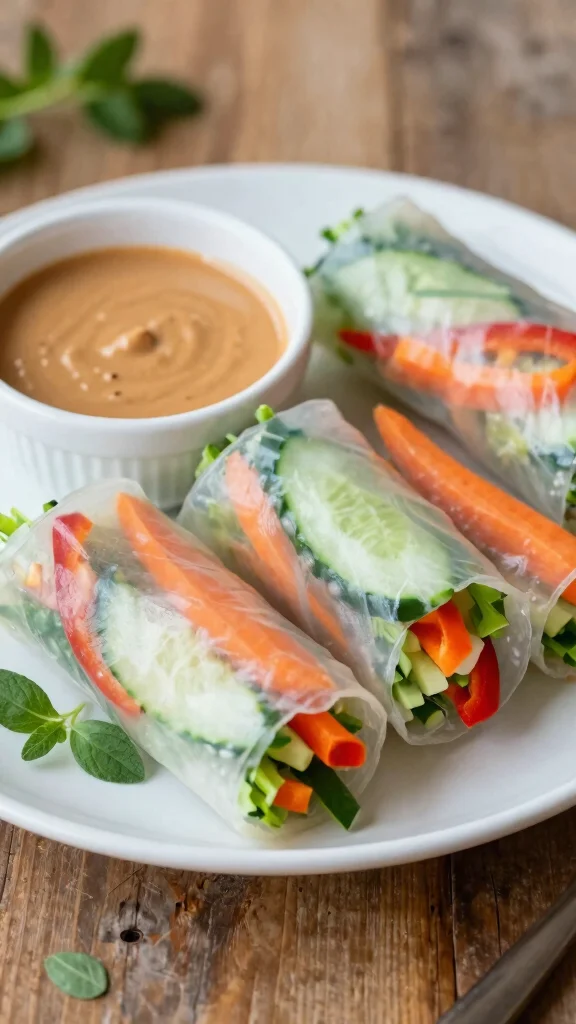 12 Crispy Rice Paper Rolls Recipes That Turn Out Golden and Crunchy Every Time - 1. Classic Veggie Rice Paper Rolls 1